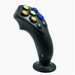 Multi Function Joystick kov nrog khawm thiab Thumbwheels